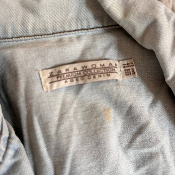 Zara jean jacket. - Picture 7 of 7
